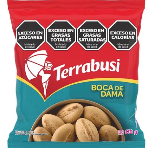 GALLETAS TERRABUSI X 170 G BOCA DE DAMA