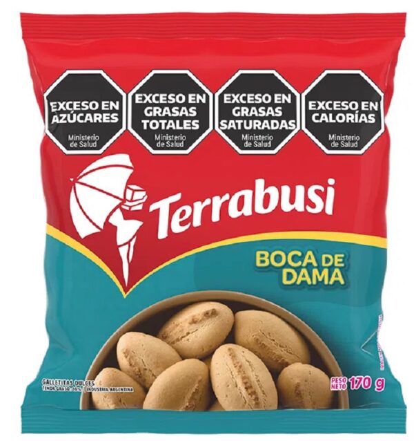 GALLETAS TERRABUSI X 170 G BOCA DE DAMA