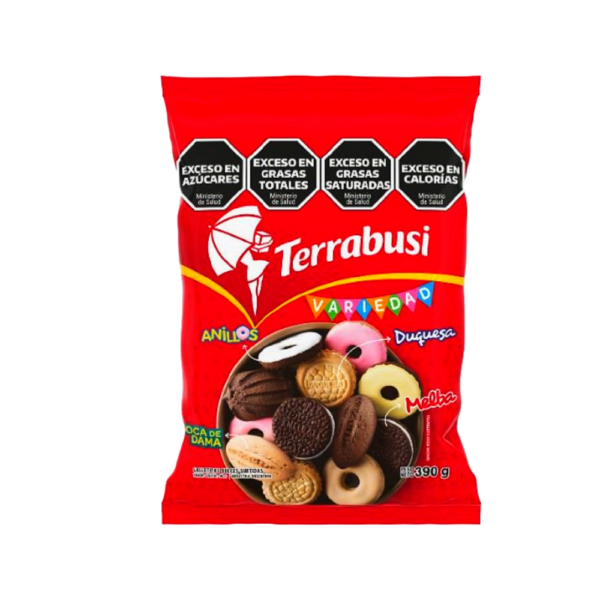 GALLETAS TERRABUSI X 390 G VARIEDAD CLASICA