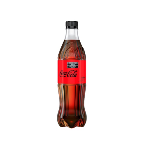 GASEOSA COCA COLA S/AZUCAR X 500 ML BOTELLA
