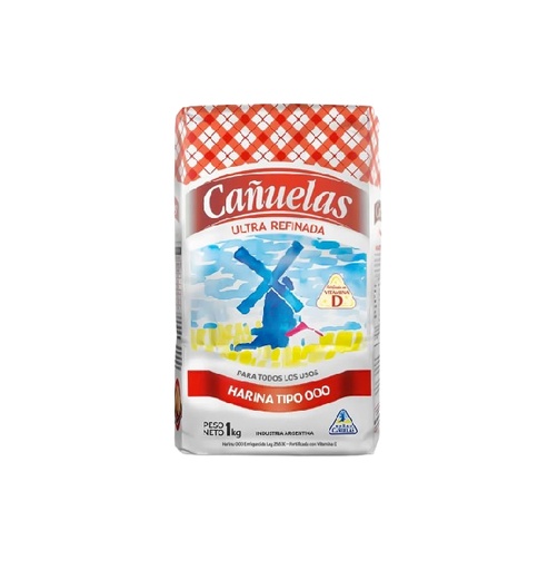 HARINA CAÑUELA 3/0 VITAMINA D X 1 KG