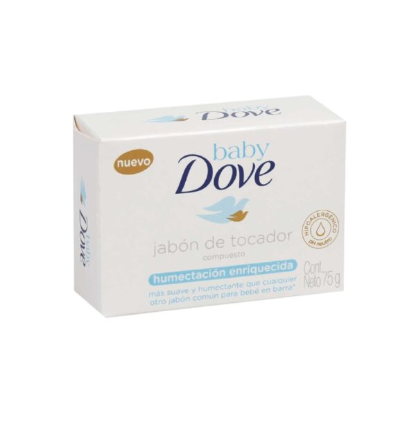 JABON DOVE BABY X 75 G HUMECTACION ENRIQUECIDA