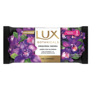 JABON LUX 3 X 120 GR ORQUIDEA NEGRA