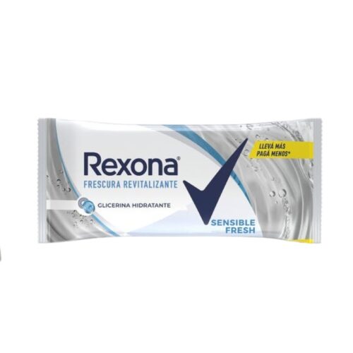 JABON REXONA 3 X 125 GR SENSIBLE FRESH