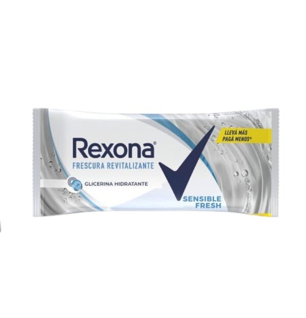JABON REXONA 3 X 125 GR SENSIBLE FRESH