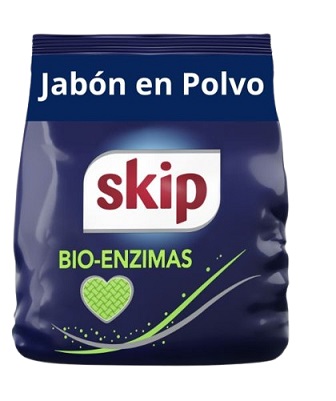 JABON SKIP POLVO X 600 GR LAV. ROPA BIOENZ