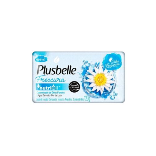 JABON TOCADOR PLUSBELLE X 120 G NUTRIOIL FRESCURA