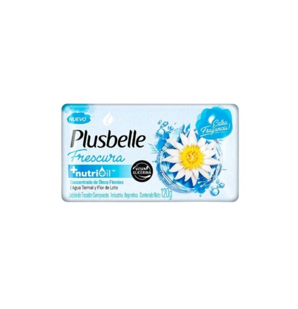 JABON TOCADOR PLUSBELLE X 120 G NUTRIOIL FRESCURA