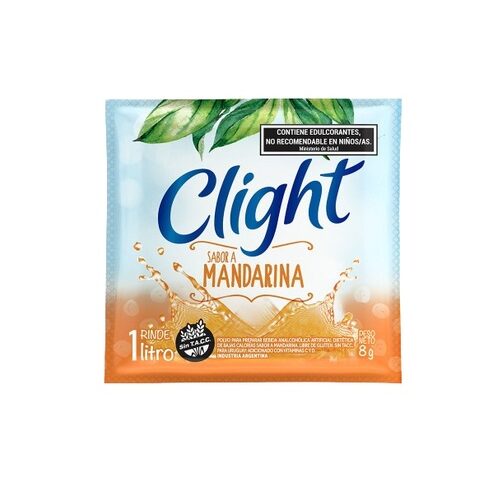 JUGO CLIGHT MANDARINA 20 SOB.