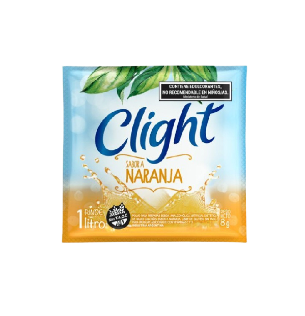 JUGO CLIGHT NARANJA X 20 SOB