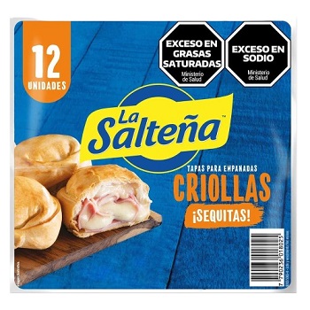 LA SALTEÑA MASA EMPANADA X 12 UN CRIOLLA