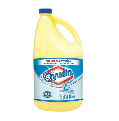 LAVANDINA AYUDIN X 4 LT PUREZA GLACIAR MULTI SUPERFICIE