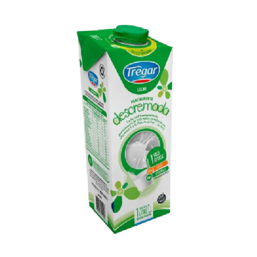 LECHE TREGAR X 1 LT DESCREMADA LARGA VIDA