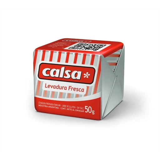 LEVADURA CALSA FRESCA EN CUBO X 50 GR