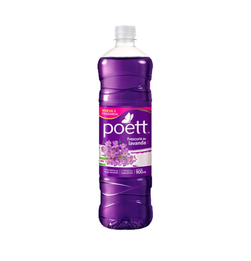 LIMPIADOR PISOS POETT X 900 ML LAVANDA