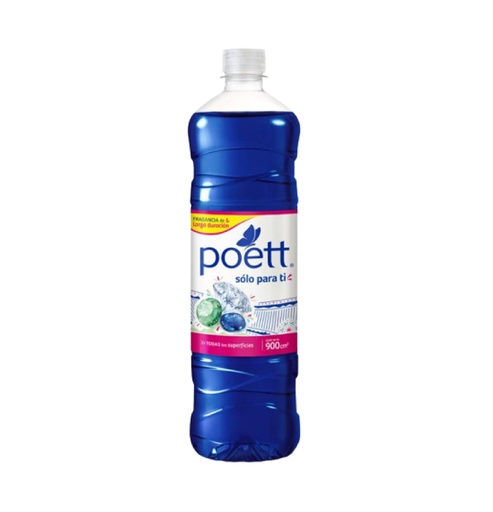 LIMPIADOR PISOS POETT X 900 ML SOLO PARA TI