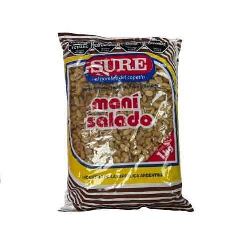 MANI SURE SALADO X 1 KG
