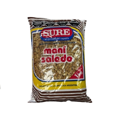 MANI SURE SALADO X 1 KG