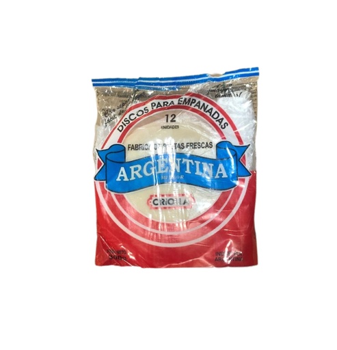 MASA EMPANADAS ARGENTINA CRIOLLAS