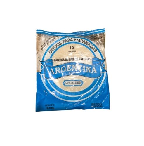 MASA EMPANADAS ARGENTINA HOJALDRE