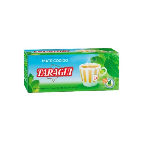 MATE COCIDO TARAGUI X 25 SAQ. S/SOBRE