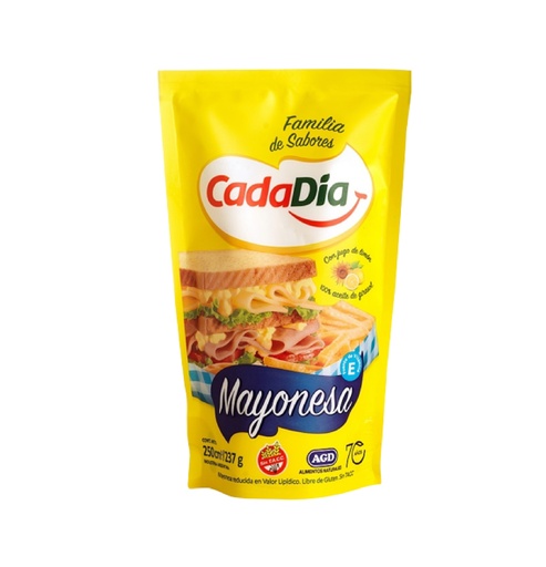 MAYONESA CADA DIA X 250 CM3