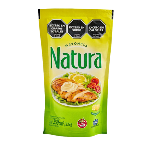 MAYONESA NATURA X 250 GR
