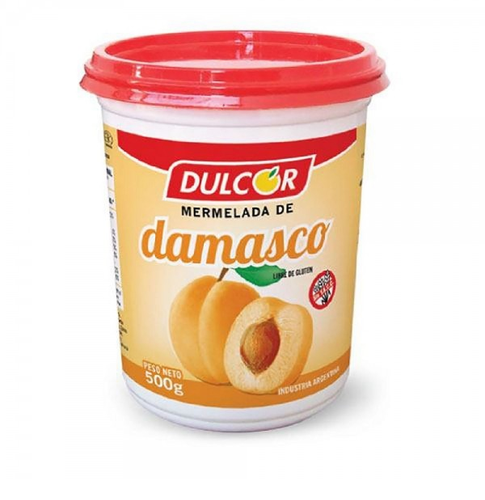 MERMELADA DULCOR DAMASCO X 500 GR POTE