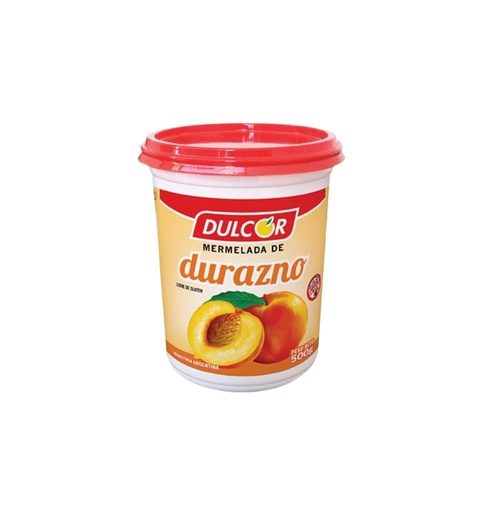 MERMELADA DULCOR DURAZNO X 500 GR POTE