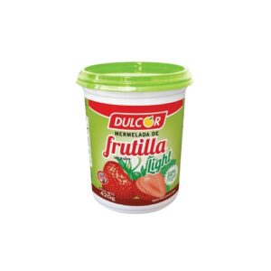 MERMELADA DULCOR FRUTILLA LIGHT X 420 GR POTE