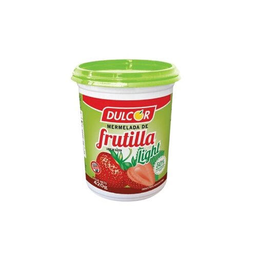 MERMELADA DULCOR FRUTILLA LIGHT X 420 GR POTE
