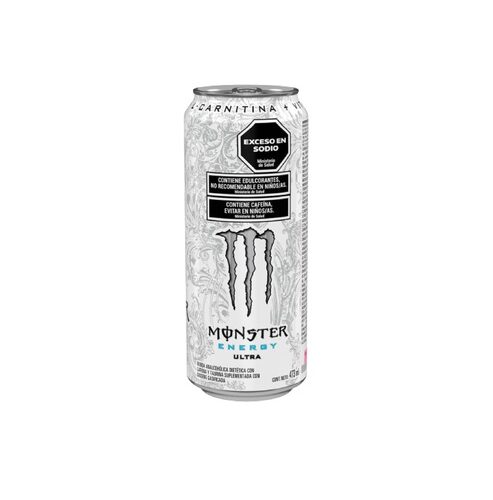 MONSTER ENERGY ULTRA WHITE X 473 ML