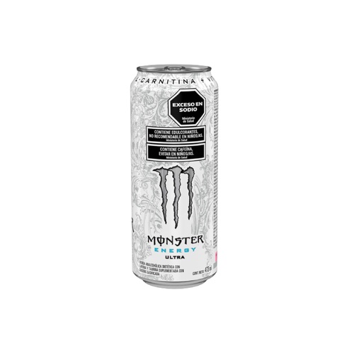 MONSTER ENERGY ULTRA WHITE X 473 ML