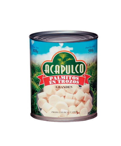 PALMITOS ACAPULCO TROZO CHICO X 800 GR