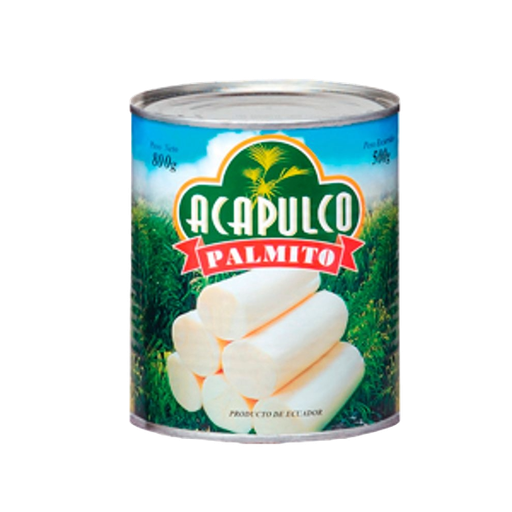 PALMITOS ACAPULCO X 800 GR ENTEROS