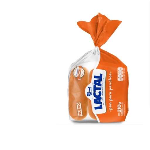 PAN PARA PANCHOS LACTAL X 210 GR