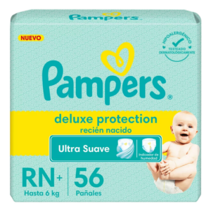 PA?ALES PAMPERS DELUXE PROTECTION RN 56 U.