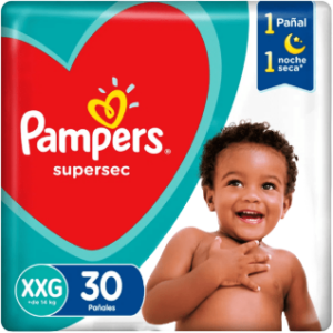 PA?ALES PAMPERS SUPERSEC XXG - 30 UNI.