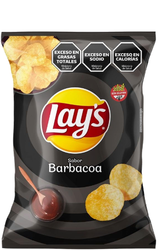 PAPAS FRITAS LAYS BARBACOA X 77 GR