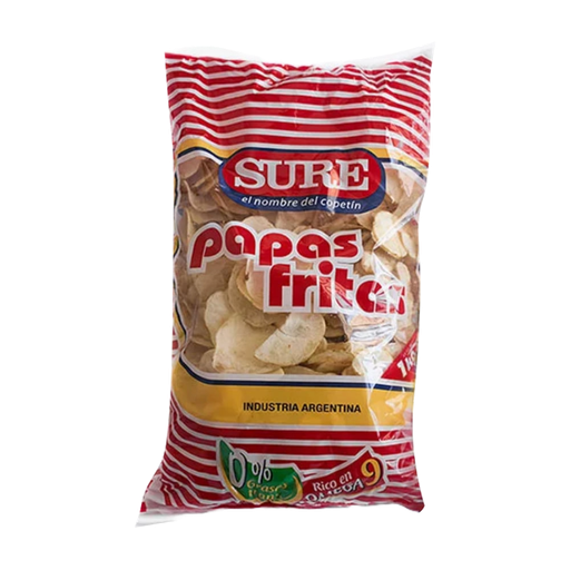 PAPAS FRITAS SURE X 1 KG JAMON