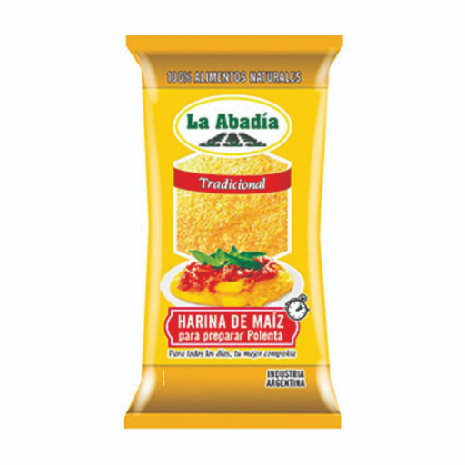 POLENTA INSTANTANEA LA ABADIA X 500 GR