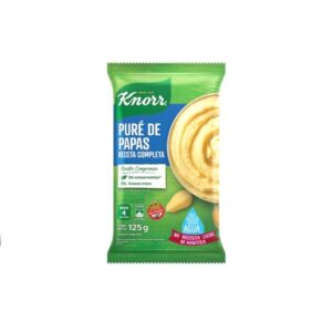 PURE DE PAPAS KNORR X 125 G RECETA COMPLETA
