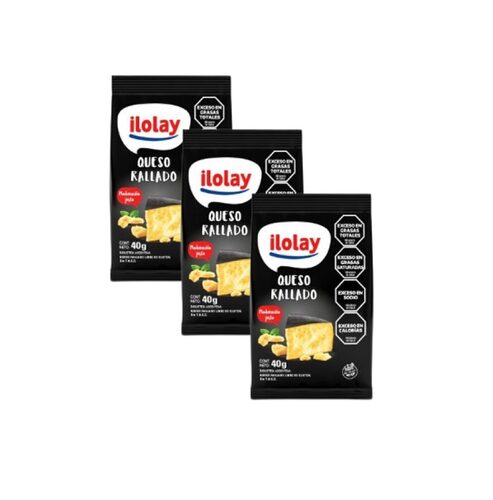 QUESO RALLADO ILOLAY 20 UN X 40 GR CAJA