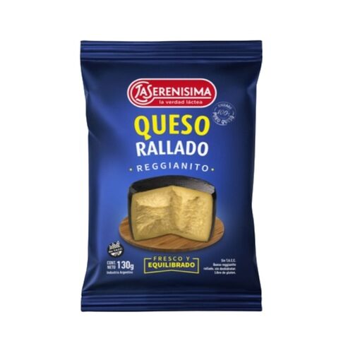 QUESO RALLADO LA SERENISIMA X 130 G