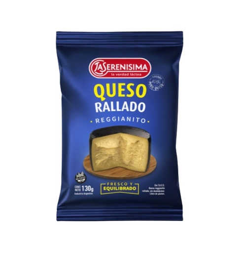 QUESO RALLADO LA SERENISIMA X 130 G