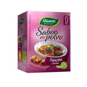 SABOR POLVO ALICANTE X 12 U. PANCETA & HIERBAS