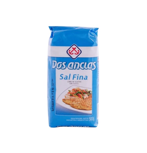 SAL DOS ANCLAS FINA BOLS.X 500 GR