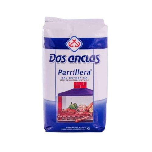 SAL DOS ANCLAS PARRILLERA BOLS. X 1 KG