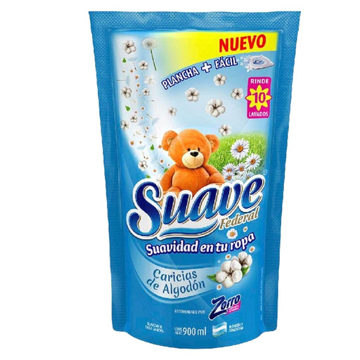 SUAVIZANTE SUAVE X 900 ML CARICIAS DE ALGODÓN