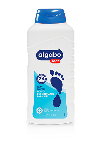 TALCO ALGABO FOOT X 200 G CELESTE TALQUERA
